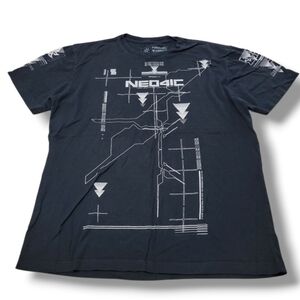 Hypr Shirt Size XXL NEO4IC Graphic Print T-Shirt The Future Override Graphic Tee